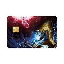 Load image into Gallery viewer, Goku vs. Frieza Credit Card Skins (4-in-1 Pack)