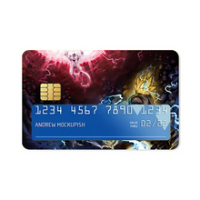 Load image into Gallery viewer, Goku vs. Frieza Credit Card Skins (4-in-1 Pack)