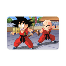 Load image into Gallery viewer, Goku vs Krillin Credit Card Skins (4-in-1 Pack)