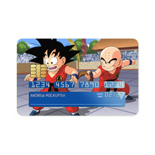 Load image into Gallery viewer, Goku vs Krillin Credit Card Skins (4-in-1 Pack)