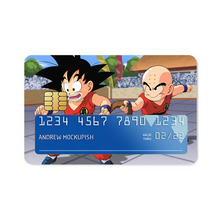 Load image into Gallery viewer, Goku vs Krillin Credit Card Skins (4-in-1 Pack)