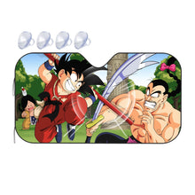Load image into Gallery viewer, Goku vs Mercenary Tao  Car Sunshade