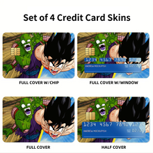 Load image into Gallery viewer, Goku vs Piccolo Credit Card Skins (4-in-1 Pack)
