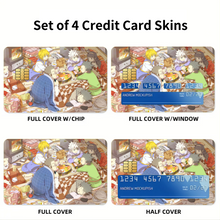 Load image into Gallery viewer, Gon & Friends Credit Card Skins (4-in-1 Pack)