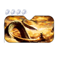 Load image into Gallery viewer, Good Morning Shenron Car Sunshade
