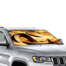 Load image into Gallery viewer, Good Morning Shenron Car Sunshade