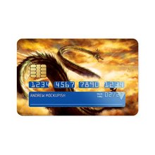 Load image into Gallery viewer, Good Morning Shenron Credit Card Skins (4-in-1 Pack)