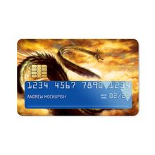 Load image into Gallery viewer, Good Morning Shenron Credit Card Skins (4-in-1 Pack)