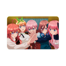Load image into Gallery viewer, Gotoubun no Hanayome Credit Card Skins (4-in-1 Pack)