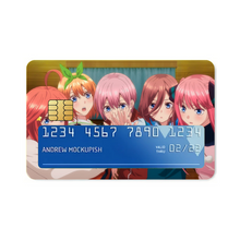Load image into Gallery viewer, Gotoubun no Hanayome Credit Card Skins (4-in-1 Pack)