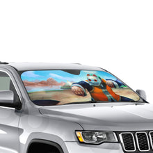 Load image into Gallery viewer, Grandpa son gohan  Car Sunshade