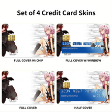 Load image into Gallery viewer, Guilty Crown Credit Card Skins (4-in-1 Pack)