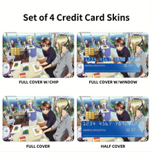 Load image into Gallery viewer, Guilty Crown Credit Card Skins (4-in-1 Pack)