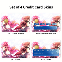 Load image into Gallery viewer, Guilty Crown Credit Card Skins (4-in-1 Pack)