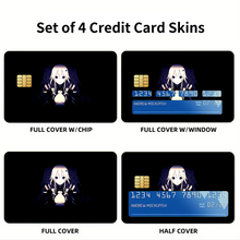 Load image into Gallery viewer, Guilty Crown Credit Card Skins (4-in-1 Pack)