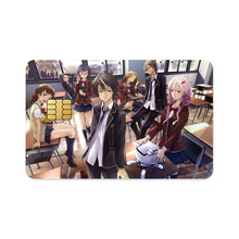 Load image into Gallery viewer, Guilty Crown Credit Card Skins (4-in-1 Pack)