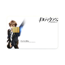Load image into Gallery viewer, Guilty Crown Credit Card Skins (4-in-1 Pack)