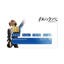 Load image into Gallery viewer, Guilty Crown Credit Card Skins (4-in-1 Pack)