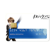 Load image into Gallery viewer, Guilty Crown Credit Card Skins (4-in-1 Pack)
