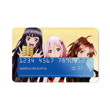 Load image into Gallery viewer, Guilty Crown Inori Yuzuriha, Ayase Shinomiya, Tsugumi Credit Card Skins (4-in-1 Pack)