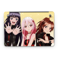 Load image into Gallery viewer, Guilty Crown Inori Yuzuriha, Ayase Shinomiya, Tsugumi Macbook Skin