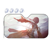 Load image into Gallery viewer, Guilty Crown Inori Yuzuriha Car Sunshade