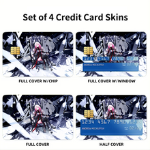 Load image into Gallery viewer, Guilty Crown Inori Yuzuriha Credit Card Skins (4-in-1 Pack)