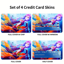 Load image into Gallery viewer, Guilty Crown Inori Yuzuriha Credit Card Skins (4-in-1 Pack)
