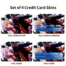 Load image into Gallery viewer, Guilty Crown Inori Yuzuriha Credit Card Skins (4-in-1 Pack)