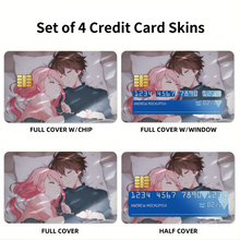 Load image into Gallery viewer, Guilty Crown Inori Yuzuriha Credit Card Skins (4-in-1 Pack)