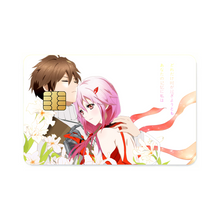 Load image into Gallery viewer, Guilty Crown Inori Yuzuriha Credit Card Skins (4-in-1 Pack)