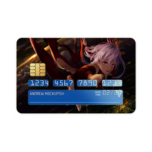 Load image into Gallery viewer, Guilty Crown Inori Yuzuriha Credit Card Skins (4-in-1 Pack)