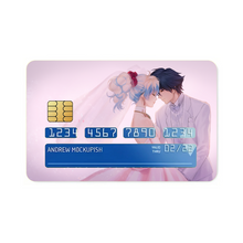 Load image into Gallery viewer, Gurren Lagann Simon, Nia Teppelin Credit Card Skins (4-in-1 Pack)