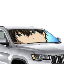 Load image into Gallery viewer, Hōtarō Oreki Face  Car Sunshade