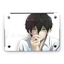 Load image into Gallery viewer, Hōtarō Oreki Face  Macbook Skin