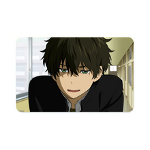 Load image into Gallery viewer, Hōtarō Oreki Hard Smile Credit Card Skins (4-in-1 Pack)