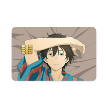 Load image into Gallery viewer, Hōtarō Oreki in Kimono Credit Card Skins (4-in-1 Pack)