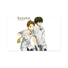 Load image into Gallery viewer, Hōtarō Oreki Satoshi Fukube walking Credit Card Skins (4-in-1 Pack)