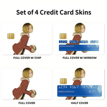 Load image into Gallery viewer, Haikyu!! Credit Card Skins (4-in-1 Pack)