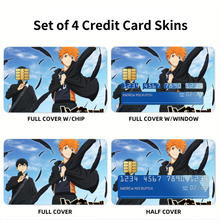 Load image into Gallery viewer, Haikyu!! Credit Card Skins (4-in-1 Pack)