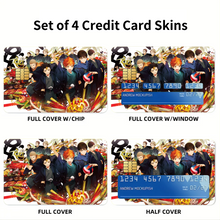 Load image into Gallery viewer, Haikyu!! Credit Card Skins (4-in-1 Pack)