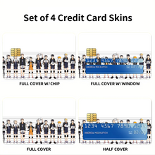 Load image into Gallery viewer, Haikyu!! Credit Card Skins (4-in-1 Pack)