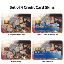 Load image into Gallery viewer, Haikyu!! Credit Card Skins (4-in-1 Pack)