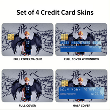 Load image into Gallery viewer, Haikyu!! Credit Card Skins (4-in-1 Pack)