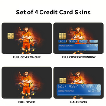 Load image into Gallery viewer, Haikyu!! Credit Card Skins (4-in-1 Pack)
