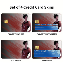 Load image into Gallery viewer, Haikyu!! Credit Card Skins (4-in-1 Pack)