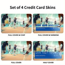 Load image into Gallery viewer, Haikyu!! Credit Card Skins (4-in-1 Pack)