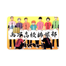 Load image into Gallery viewer, Haikyu!! Credit Card Skins (4-in-1 Pack)