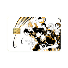 Load image into Gallery viewer, Haikyu!! Credit Card Skins (4-in-1 Pack)