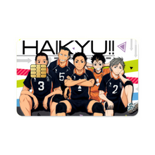 Load image into Gallery viewer, Haikyu!! Credit Card Skins (4-in-1 Pack)